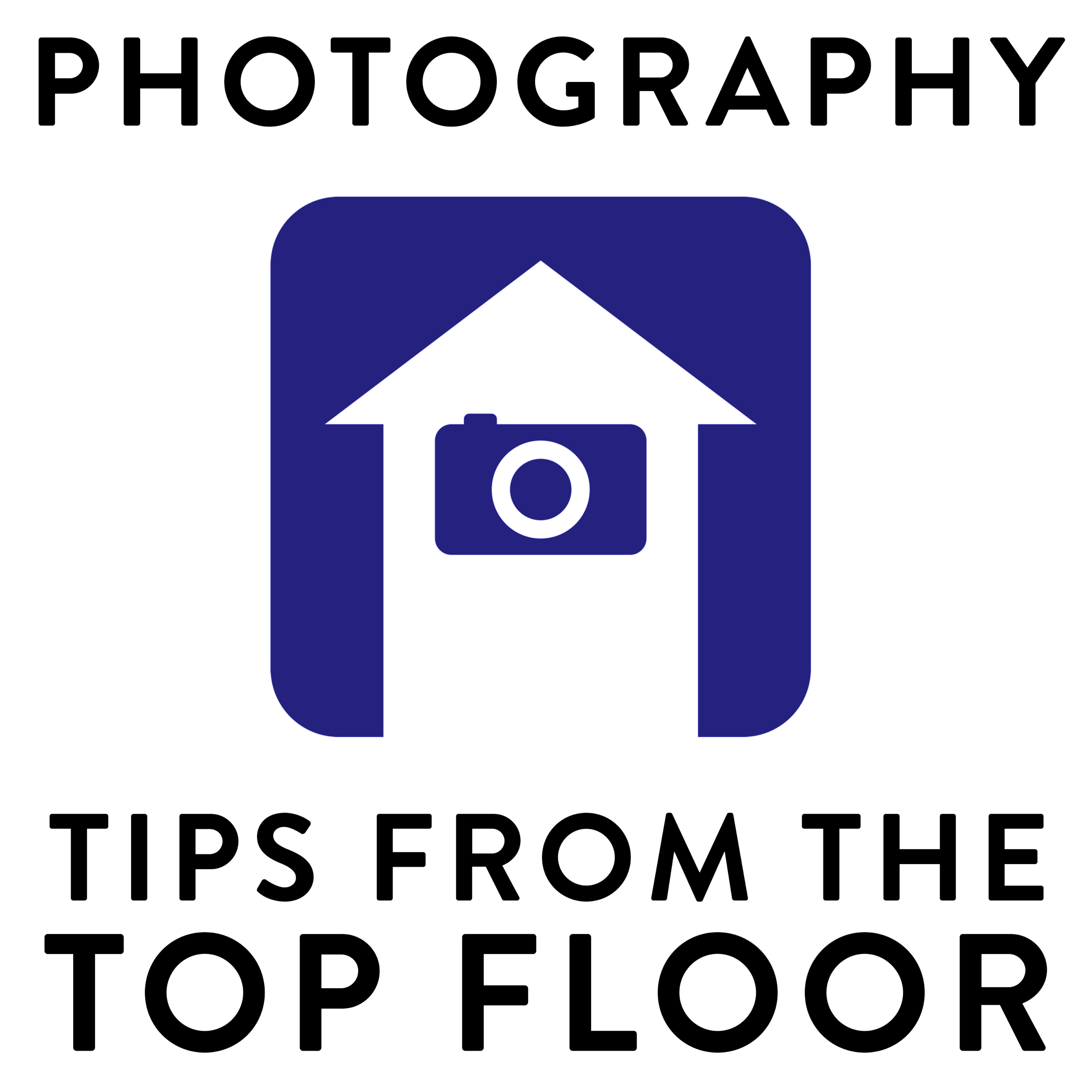 Logo of the Photography Tips from the Top Floor podcast